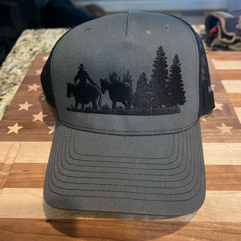 Mountain Trash Trucker Hat